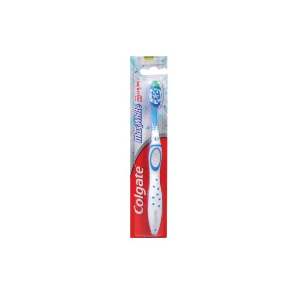 COLGATE Οδοντόβουρτσα Max White Μετρια Μπλε
