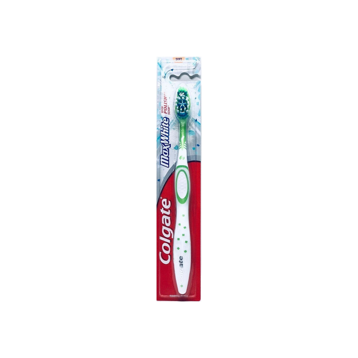 COLGATE Οδοντόβουρτσα Max White Μετρια Πρασινη