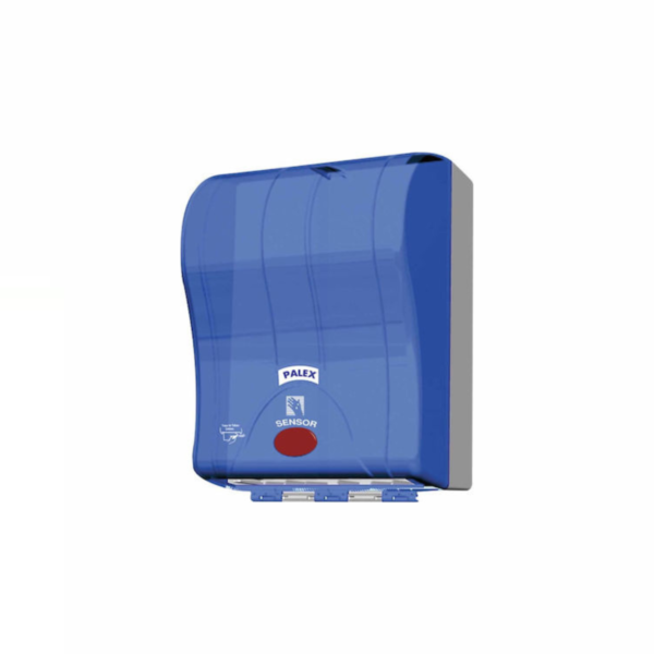 Viosarp Θήκη Διαφανές Μπλε για Ρολό Χαρτί με Φωτοκύτταρο 21cm