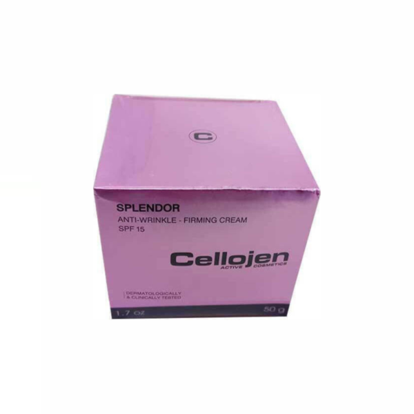 Cellojen Splendor Anti-wrinkle Firming Crem Αντιρυτιδική Συσφικτική Κρέμα Spf15 50gr