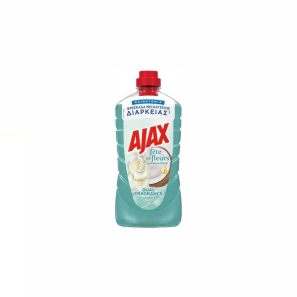 Ajax Fete Des Fleurs Καθαριστικό Υγρό Γενικής Χρήσης Γαρδένια & Καρύδα 1lt